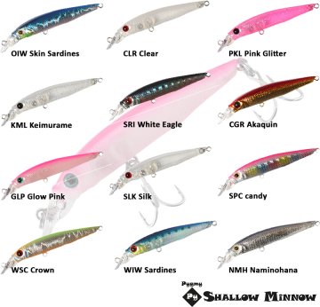 Jackson PYGMY BOX Shallow Minnow 46mm 1.8gr SLK
