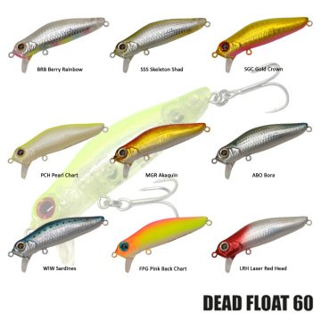 Jackson ''DEAD FLOAT 60'' 60mm 5.7gr SSS