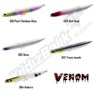 Fujin ''VENOM'' 12cm 20gr 018 Pearl Rainbow Glow
