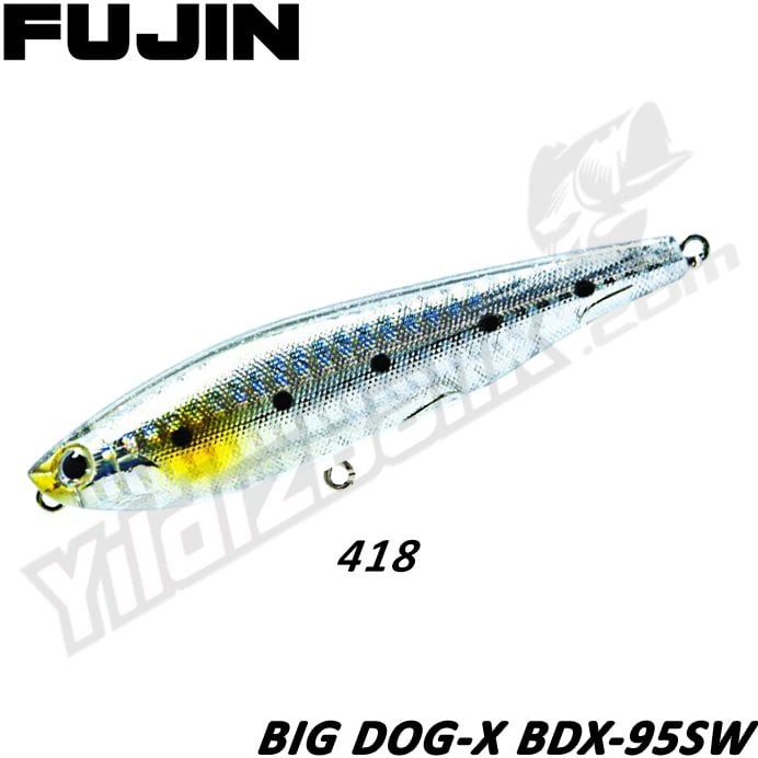 Fujin '' BIG DOG-X BDX-95SW'' 9.5cm 13.5gr 418