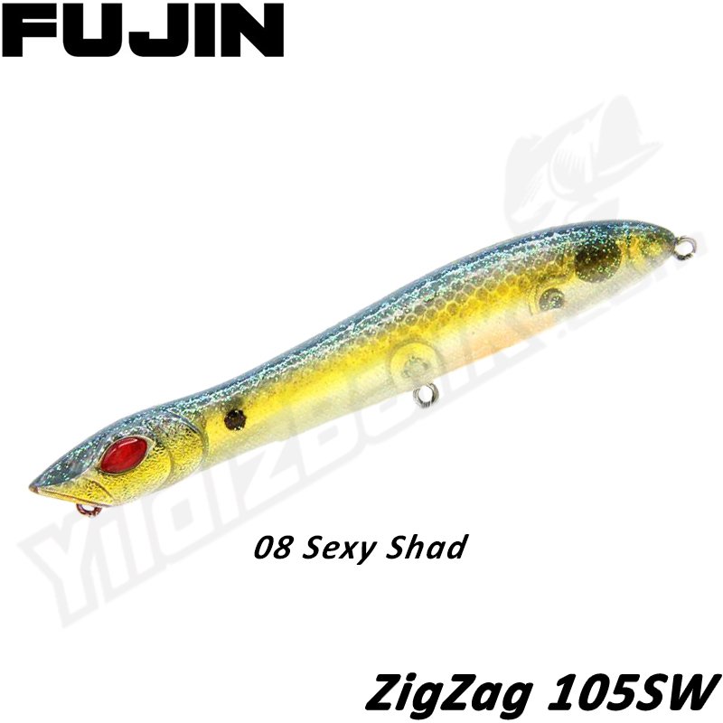 Fujin '' ZigZag 105SW'' 10.5cm 10gr 08 Sexy Shad