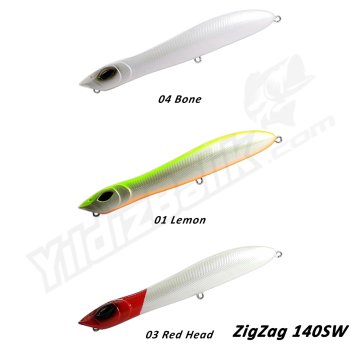 Fujin '' ZigZag 140SW'' 14cm 26gr 03 Red Head