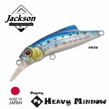 Jackson PYGMY BOX Heavy Minnow 39mm 3.8gr WIW Jackson Qu-on Maket