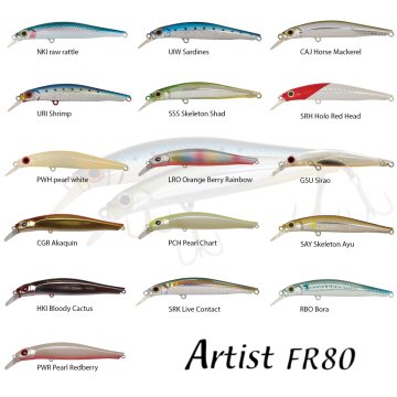 Jackson Artist FR80 80mm 8gr NKI