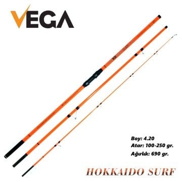 Vega Hokkaido Surf 4,20 mt 100-250 gr Olta Kamışı