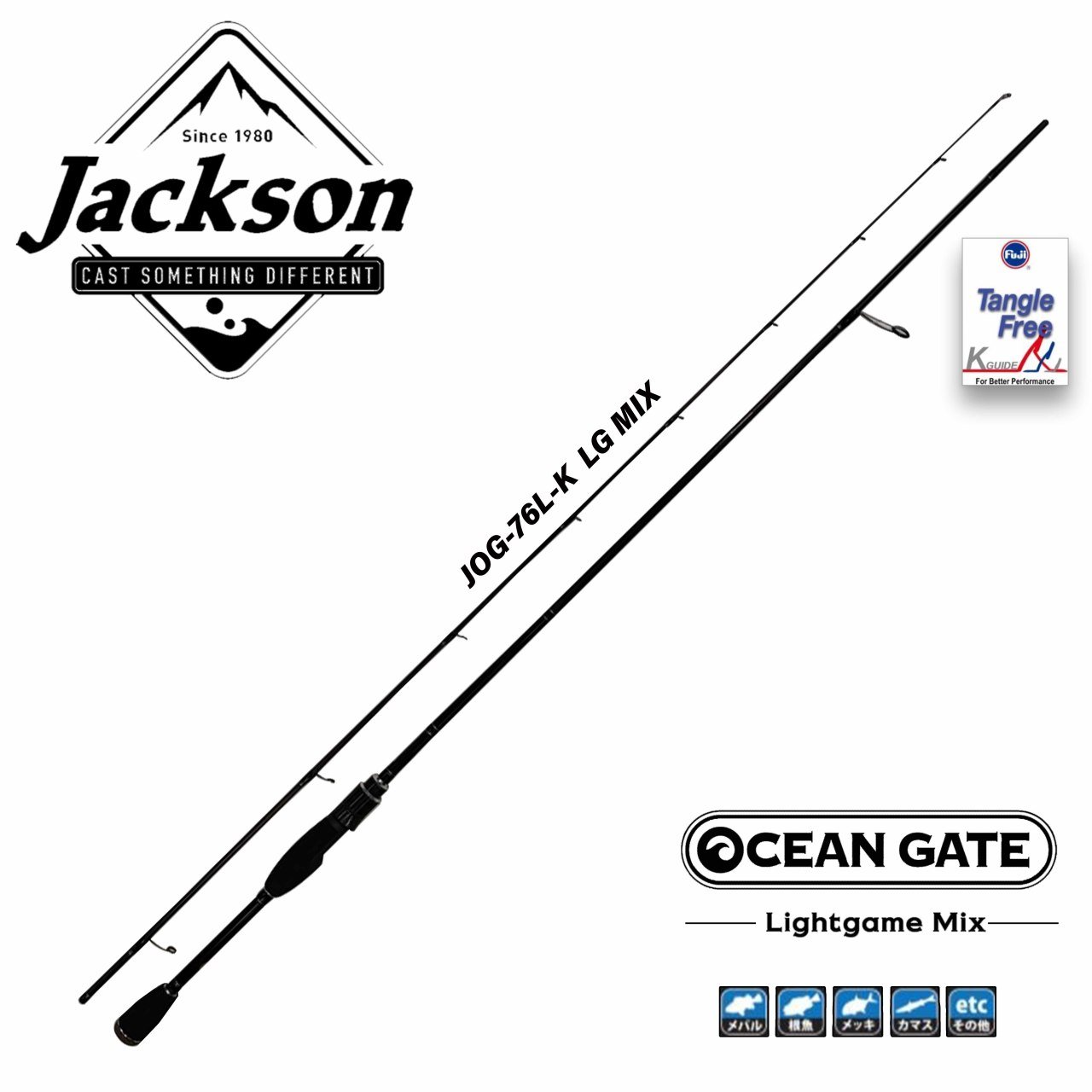 Jackson Ocean Gate Lightgame Mix JOG-76 L-K LGMIX 1.5-17gr LRF