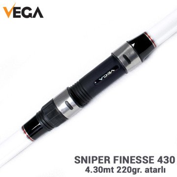 VEGA Sniper Finesse Tele Surf 430/4,30mt 220gr atarlı Olta Kamışı