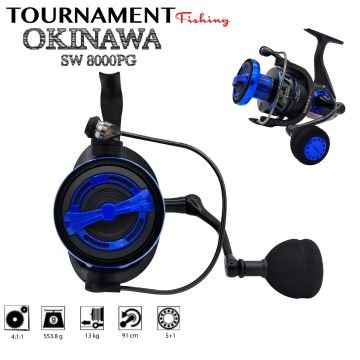 Tournament fishing OKINAWA SW 8000PG 5+1 Olta Makinası