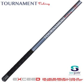 Tournament fishing Exceed 4.20Mt IM-9 Carbon K-Type Telescopic 100-250gr atarlı Surf Olta Kamışı