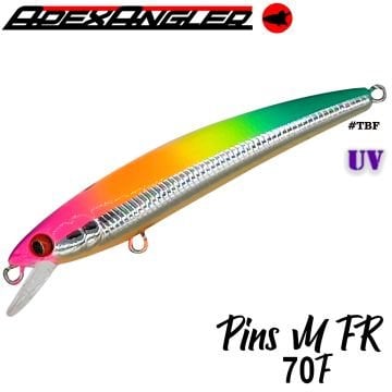 APEX ANGLER Pins M FR 70 F 70 mm 4.2 gr #TBF
