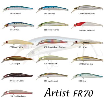 Jackson Artist FR70 70mm 6gr CAJ