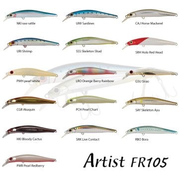 Jackson Artist FR105 105mm 15gr SSS