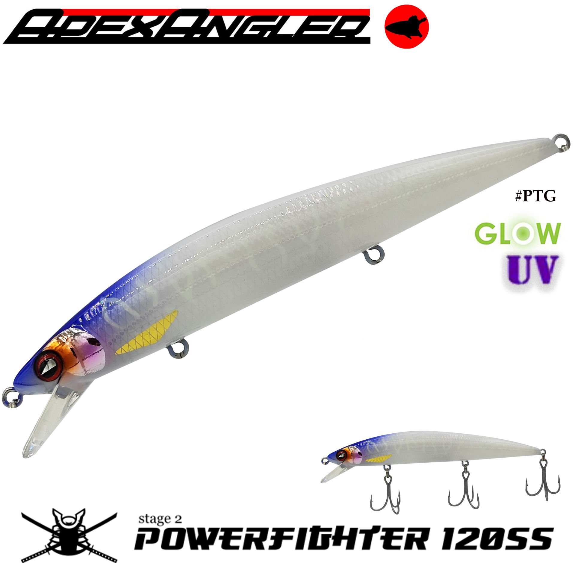 APEX ANGLER POWER FIGHTER 120SS / 120 mm 21 gr #PTG APEX ANGLER