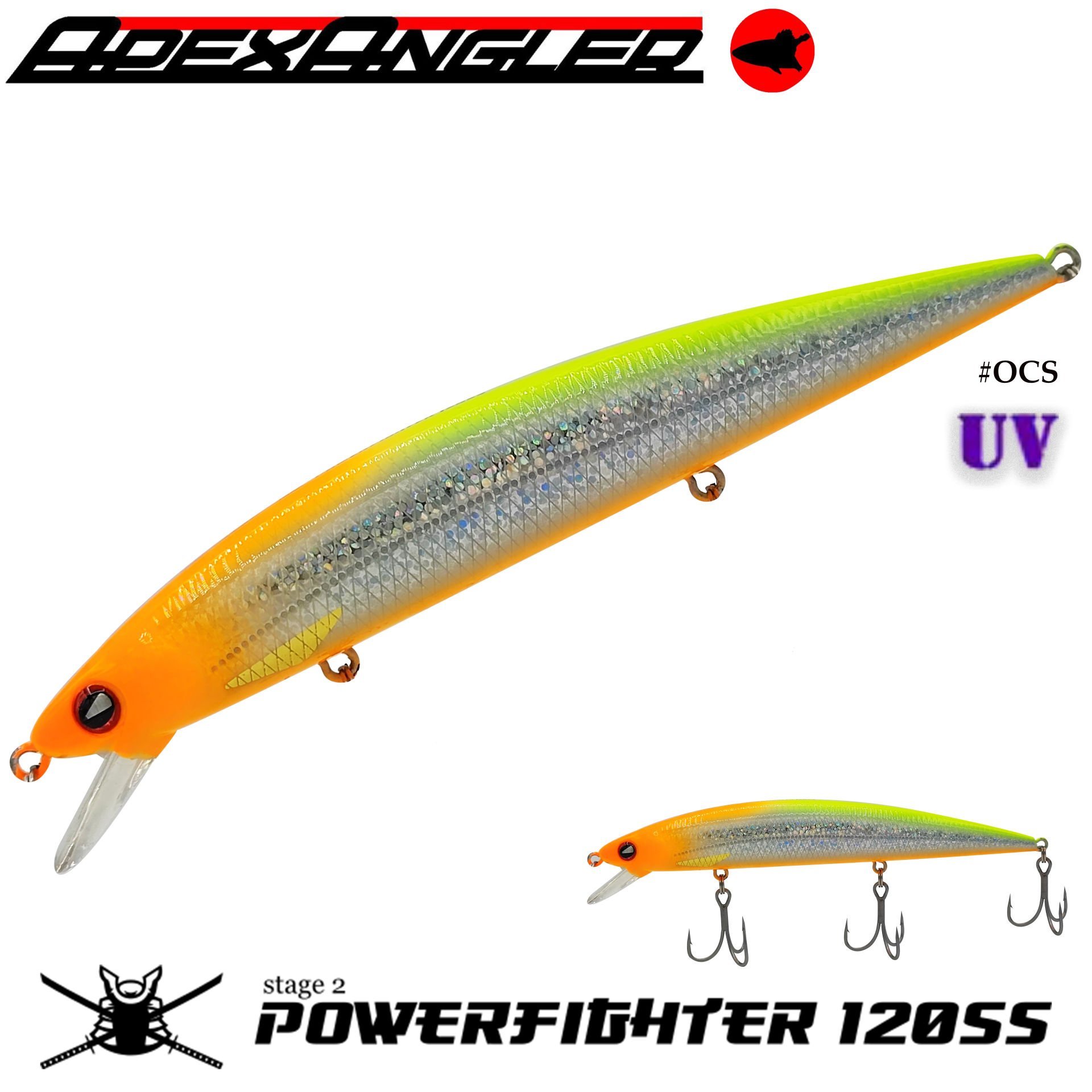 APEX ANGLER POWER FIGHTER 120SS / 120 mm 21 gr #OCS