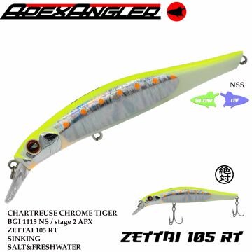 Apex Angler ZETTAI 105RT / 105 Mm 18 Gr NSS