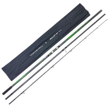 Tournament Fishing BULLET 425 Mt Tubular Fuji set guides 110-270gr atarlı 3 Parça Surf Olta Kamışı