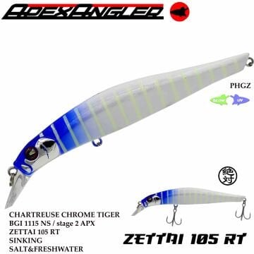 Apex Angler ZETTAI 105RT / 105 Mm 18 Gr PHGZ