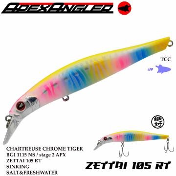 Apex Angler ZETTAI 105RT / 105 Mm 18 Gr TCC