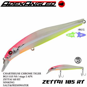 Apex Angler ZETTAI 105RT / 105 Mm 18 Gr RCG