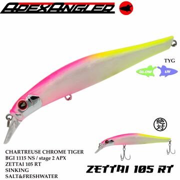 Apex Angler ZETTAI 105RT / 105 Mm 18 Gr TYG