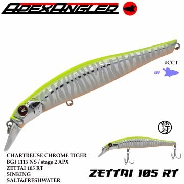 Apex Angler ZETTAI 105RT / 105 Mm 18 Gr CCT