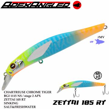 Apex Angler ZETTAI 105RT / 105 Mm 18 Gr MV
